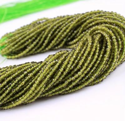 2mm CZ Olivine 2mm CZ Olivine