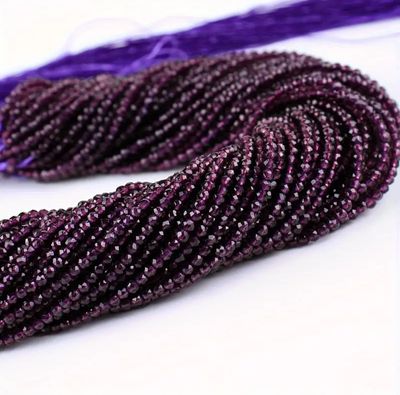 2mm CZ Dark Amethyst 2mm CZ Dark Amethyst