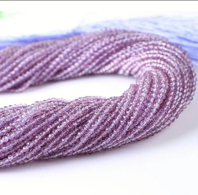 2mm CZ Light Amethyst 2mm CZ Light Amethyst