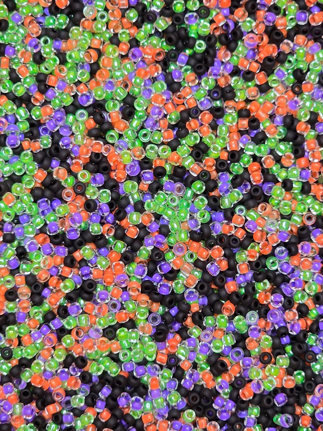 11/0 Seed Bead Mix: Halloween Mix