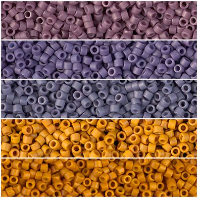 Bead Collection: Autumn's Amethyst Delica Collection
