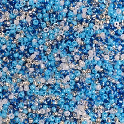 11/0 Seed Bead Mix:  Snowflake