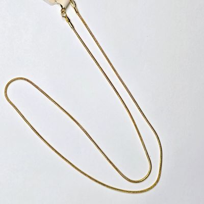 Snake Chain Gold 18' Necklace