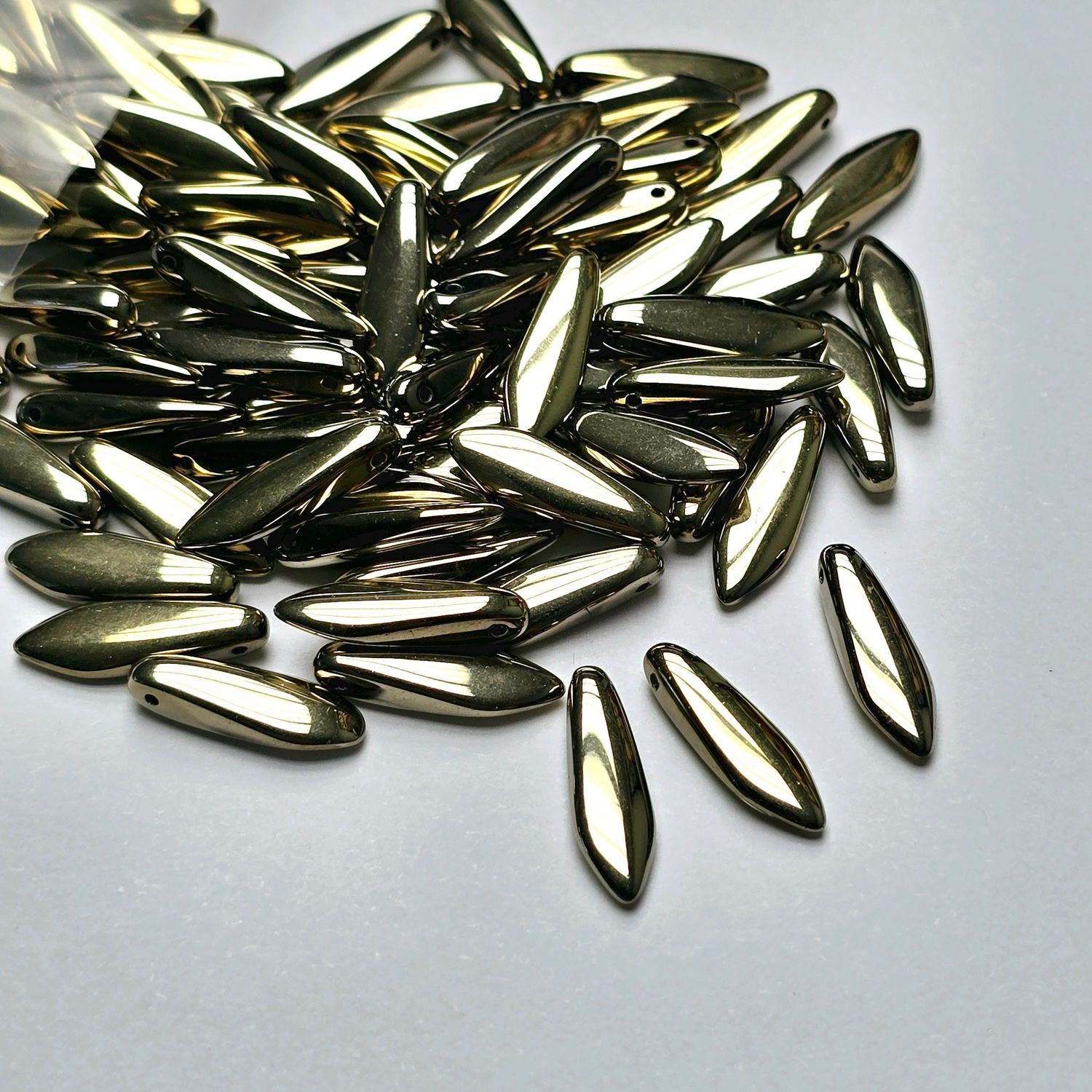 Daggers 5x16mm: Crystal Full Amber