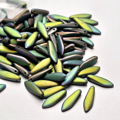 Daggers 5x16mm: Crystal Matte Vitrail Full