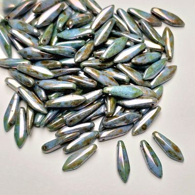 Daggers 5x16mm: Chalk Blue Luster