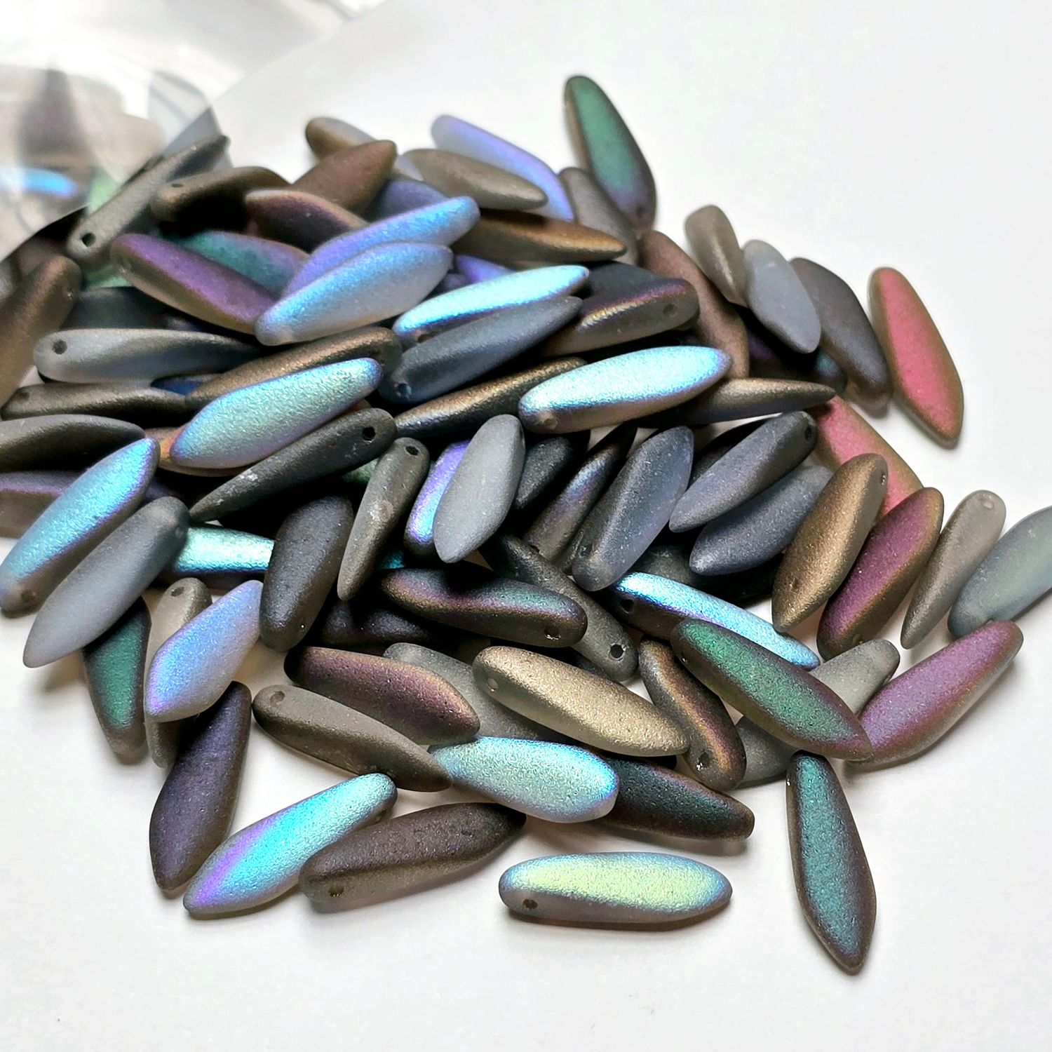 Daggers 5x16mm: Matte Graphite Rainbow 