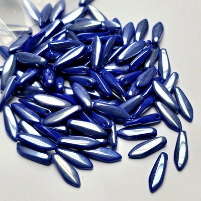 Daggers 5x16mm: Opaque Blue Argent Flare