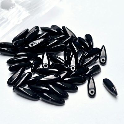 Daggers 3x11mm: Opaque Jet *50 Pieces