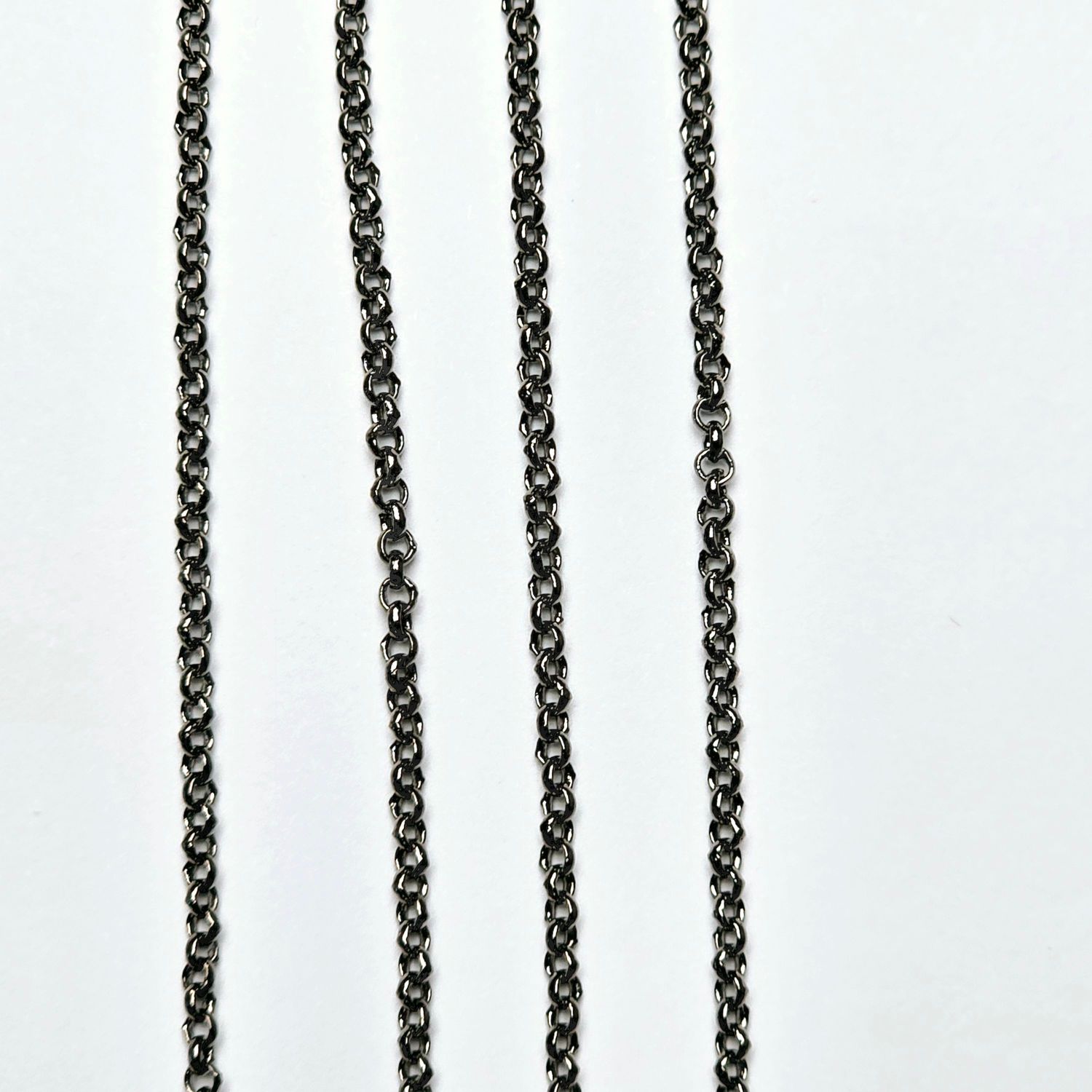 Rolo Chain 2mm - Gunmetal
