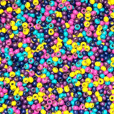 11/0 Metal Seed Bead: 90's Nostalgia Mix