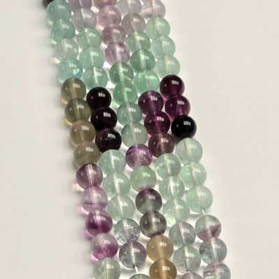 10mm Fluorite Banded Gemstone Beads 10mm Fluorite Banded Gemstone Beads