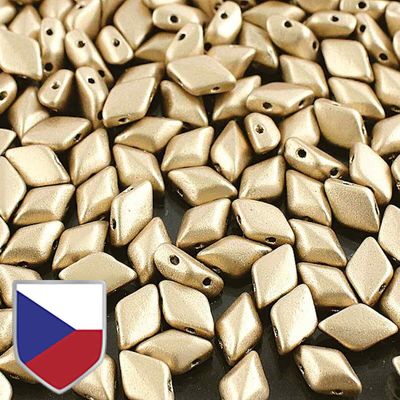 GD8500030-01710CS: Matte Pale Gold GemDuo