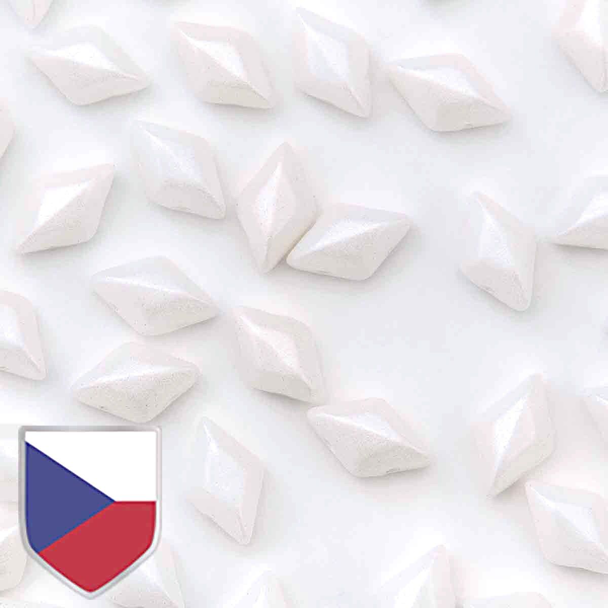 GD8502010-24001CS: Pearl Shine White GemDuo