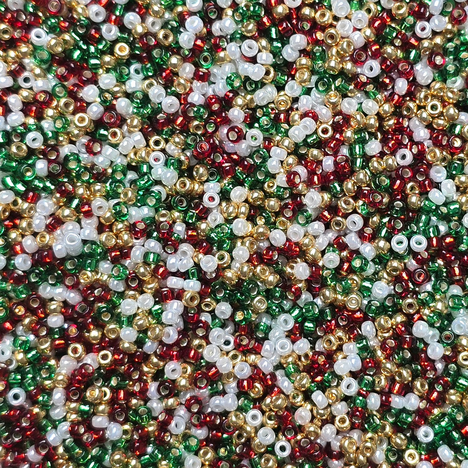 11/0 Seed Bead Mix: Christmas Mix