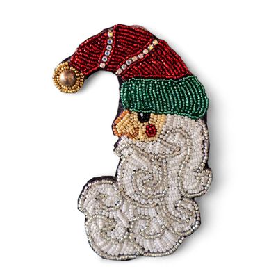 Bead Embroidered Santa Kit