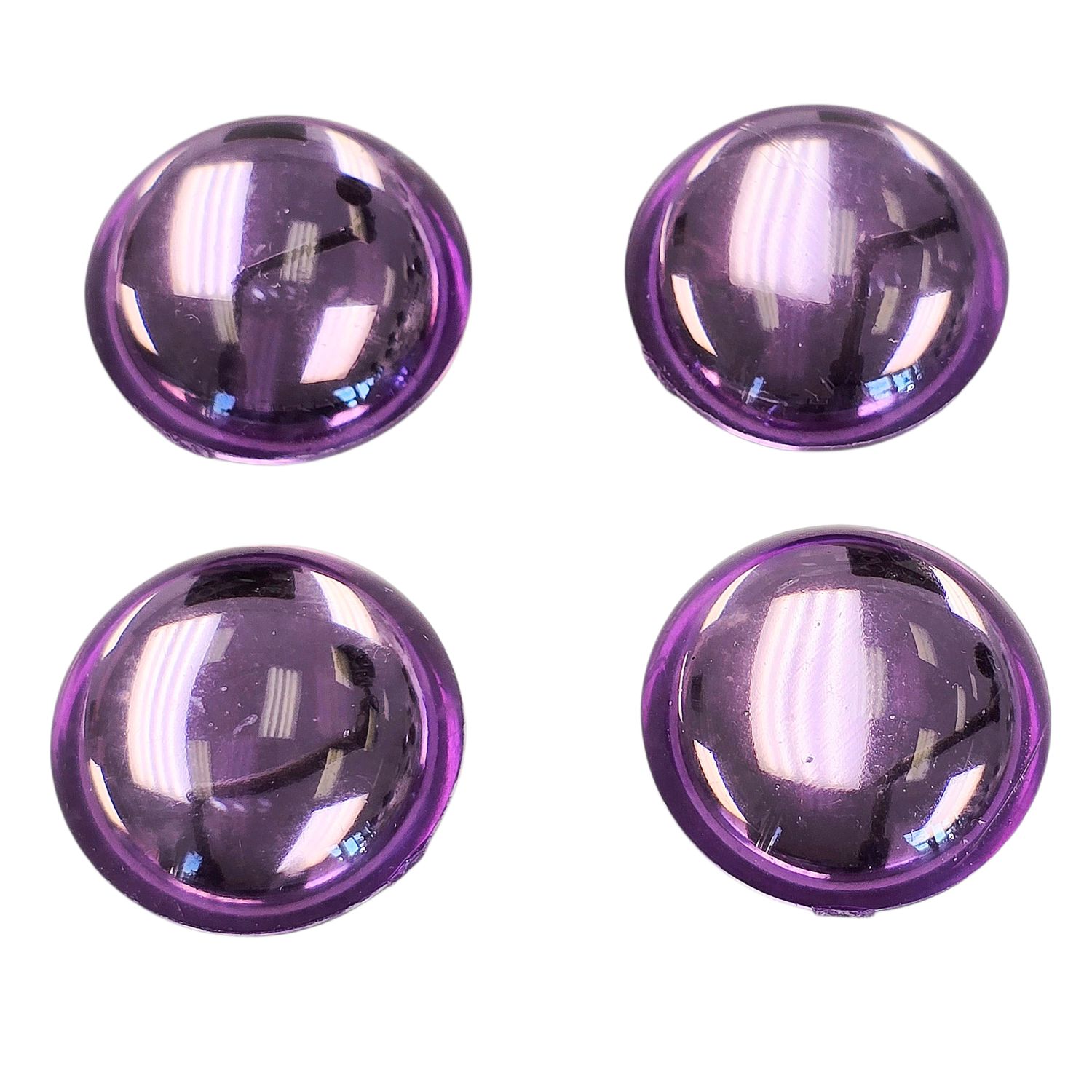 25mm Acrylic Cabochon: Light Amethyst 