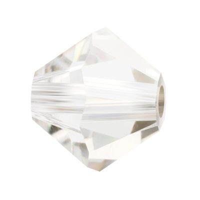 4mm Bicone: Crystal 24pcs
