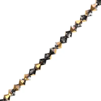 3mm Bicone: Aurum Half 36pcs