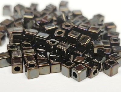 SB3-458: Miyuki Metallic Dark Olive Rainbow