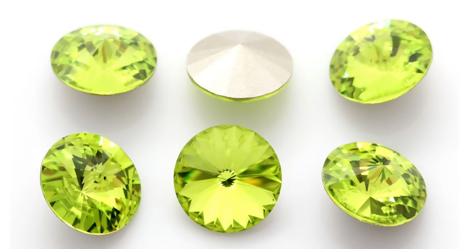14mm Citrus Green Rivoli