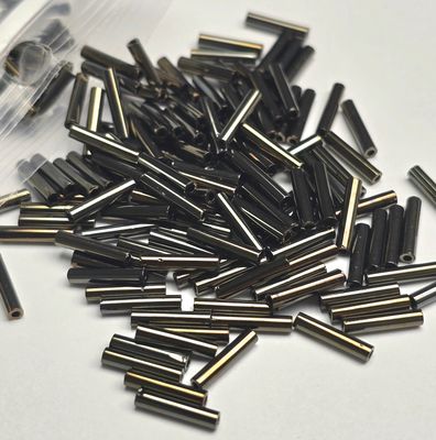 9mm Bugles: #83 Metallic Iris Brown 9mm Bugles: #83 Metallic Iris Brown