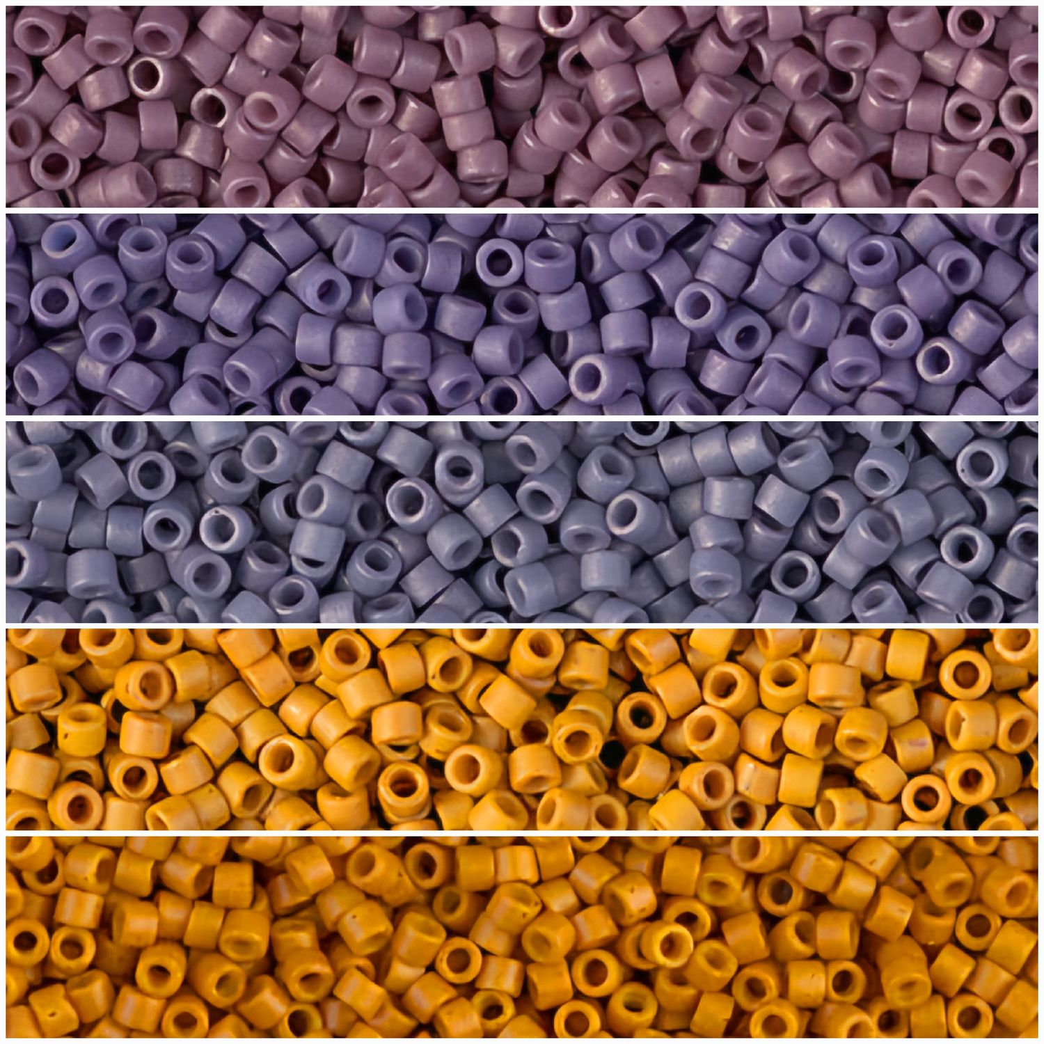Bead Collection: Autumn's Amethyst Delica Collection