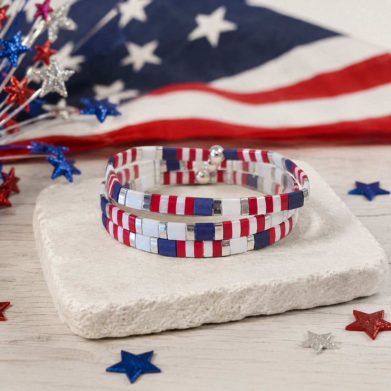 Stars & Stripes Tila Stack Kit