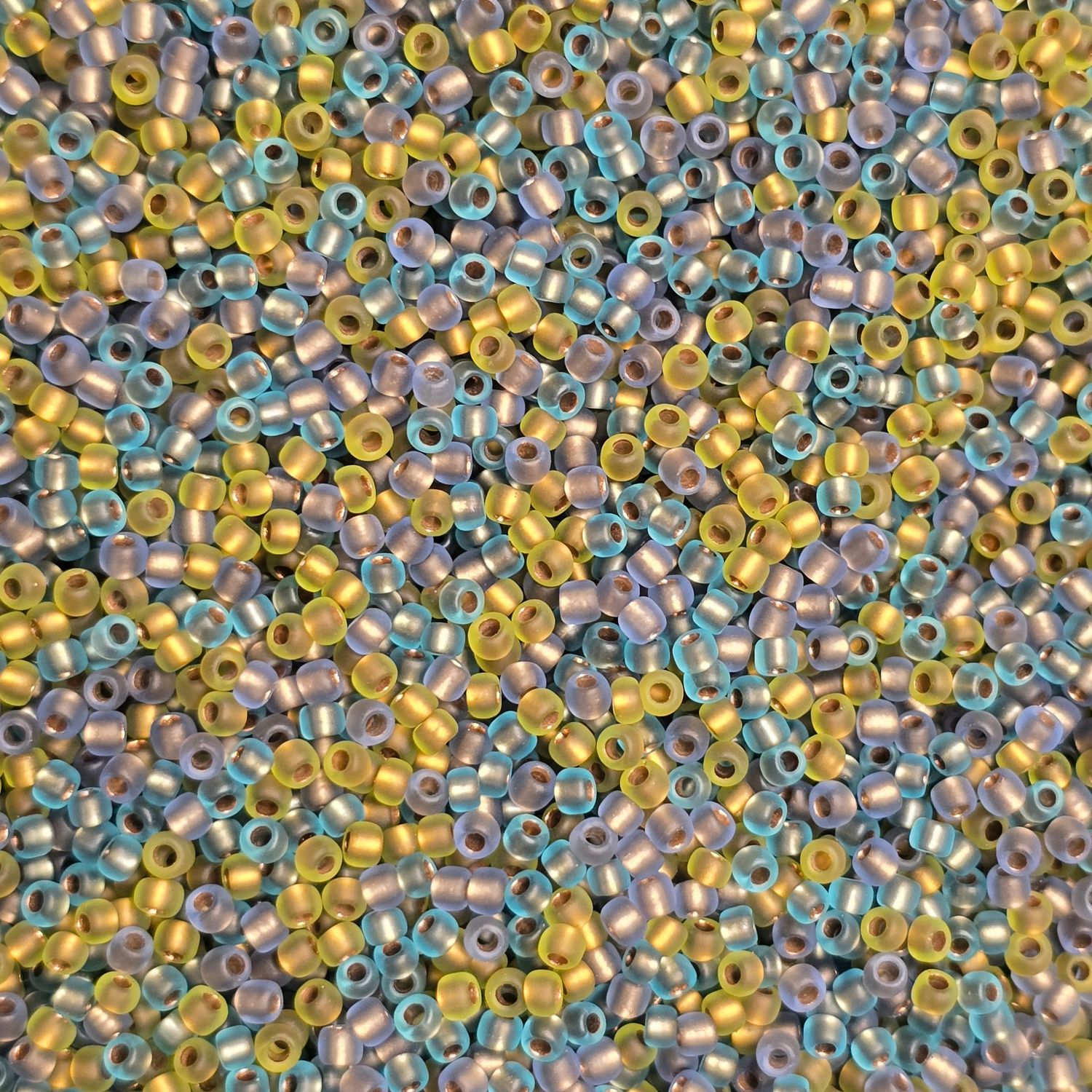 11/0 Seed Bead Mix: Sea Glass