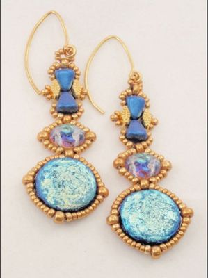 Free Pattern: Chione Earrings