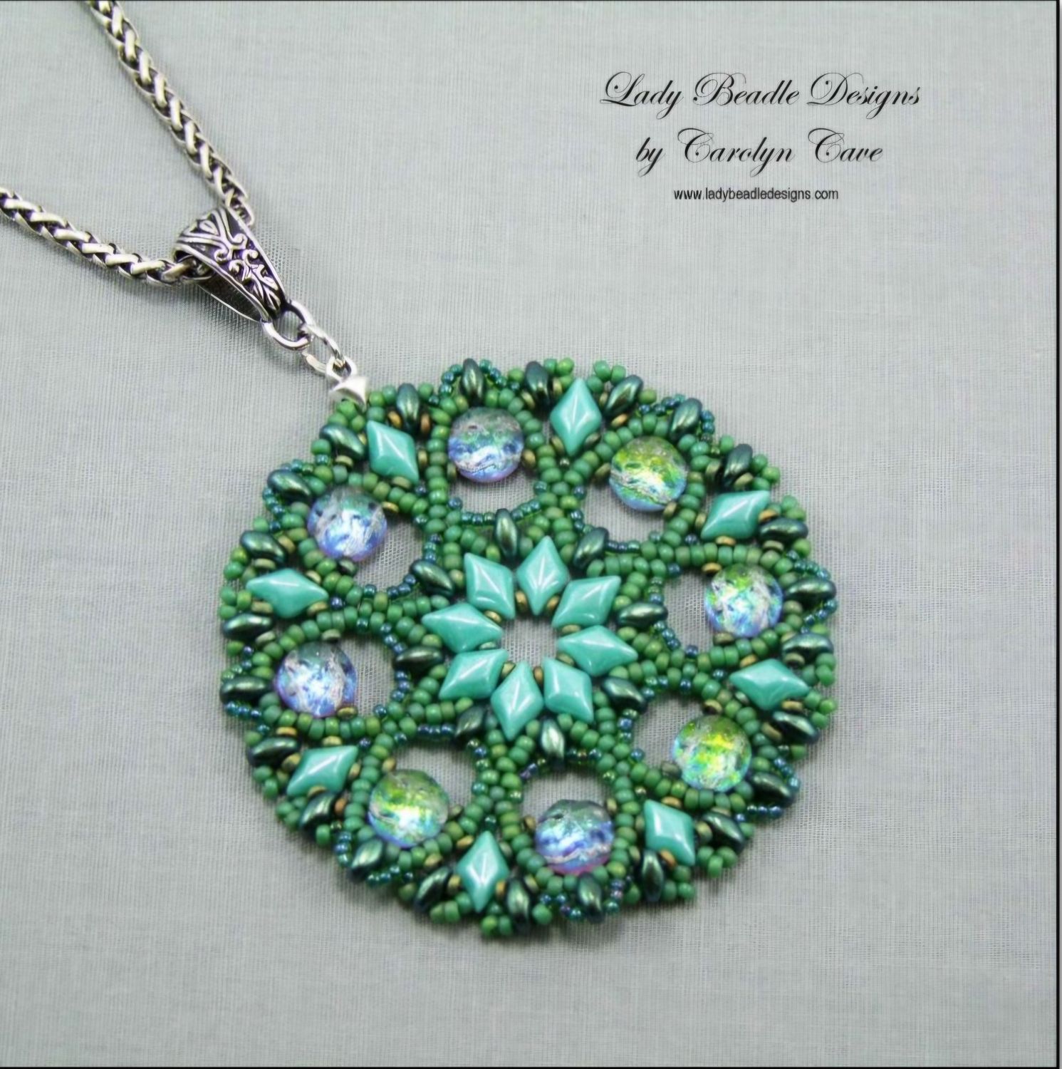 Free Pattern: Jensin Pendant