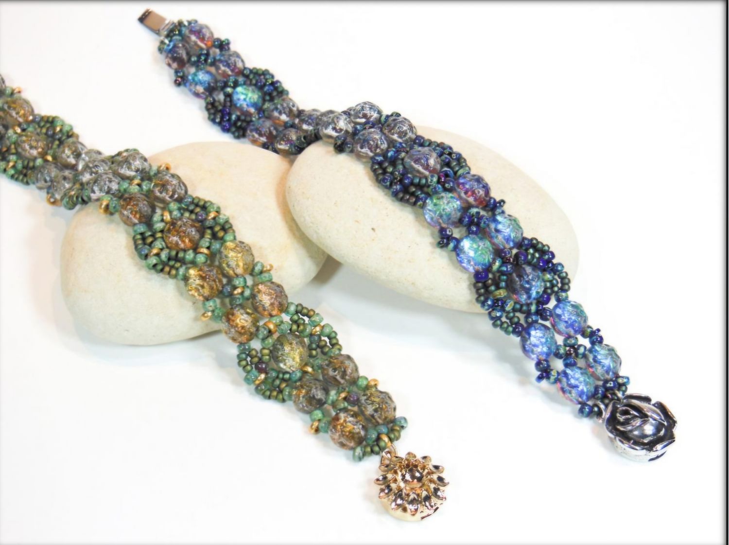 Free Pattern: Mayan Glow Bracelet 