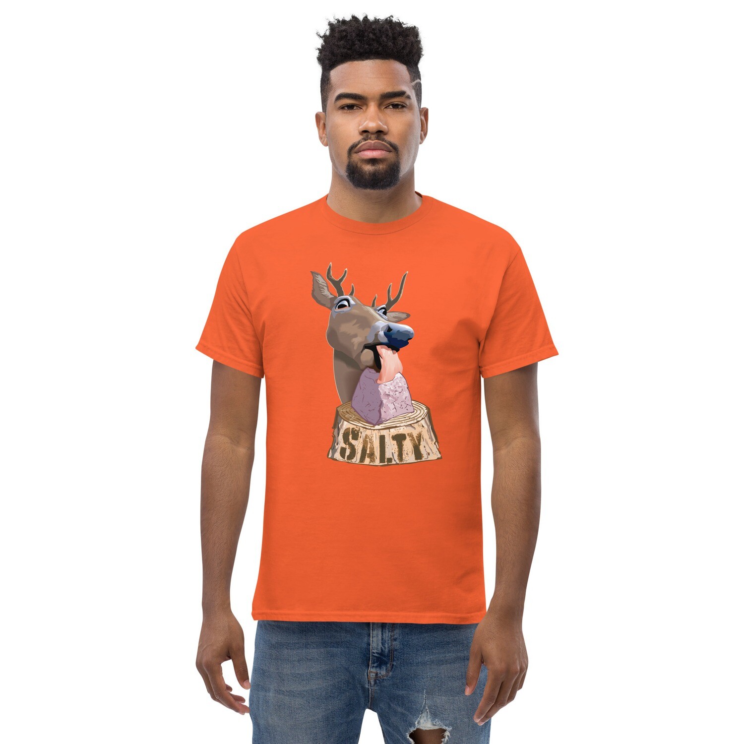Deer and Salt Lick tee