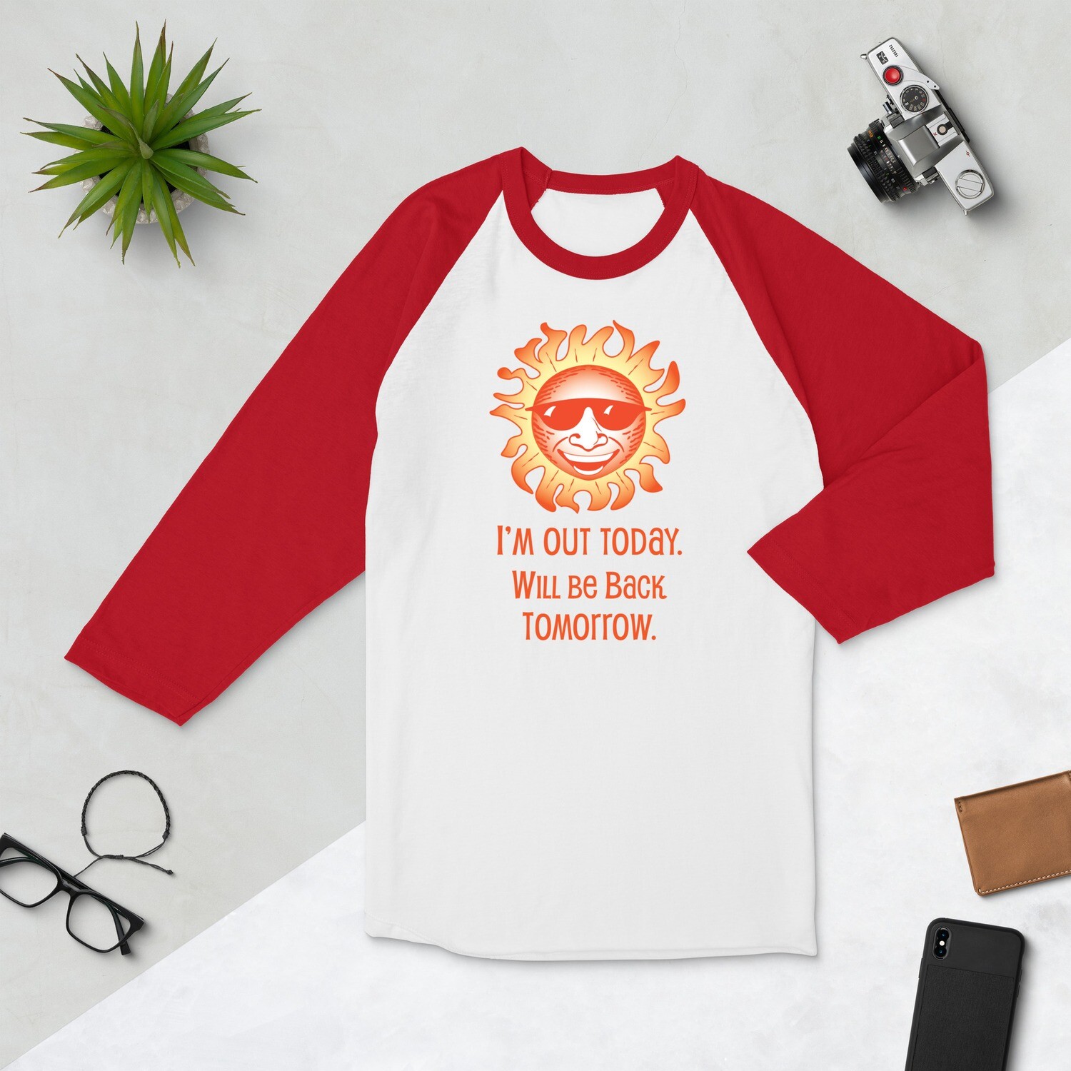 Sun Glasses tee with Sunny Message