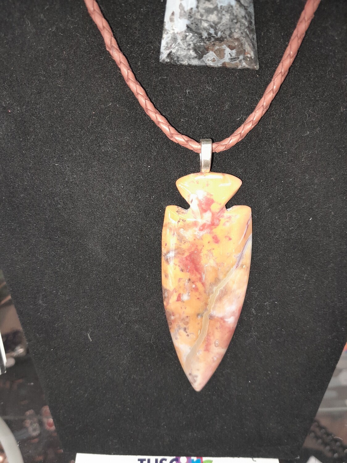 Large Multi-Colored Ohio Flint Necklace