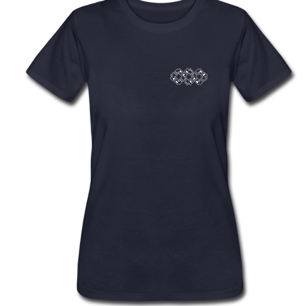 Ladies DIGI-ROSE pocket print TEE