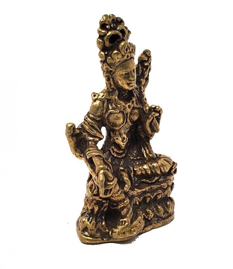 1.25&quot; Sitting Tara Mini Statue