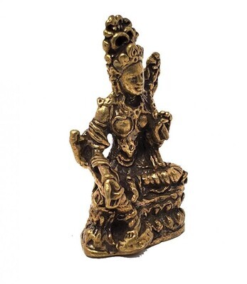 1.25&quot; Sitting Tara Mini Statue