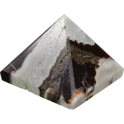 Black Sardonyx 1&quot; Pyramid