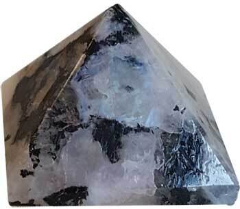 Rainbow Moonstone 1.25&quot; Pyramid
