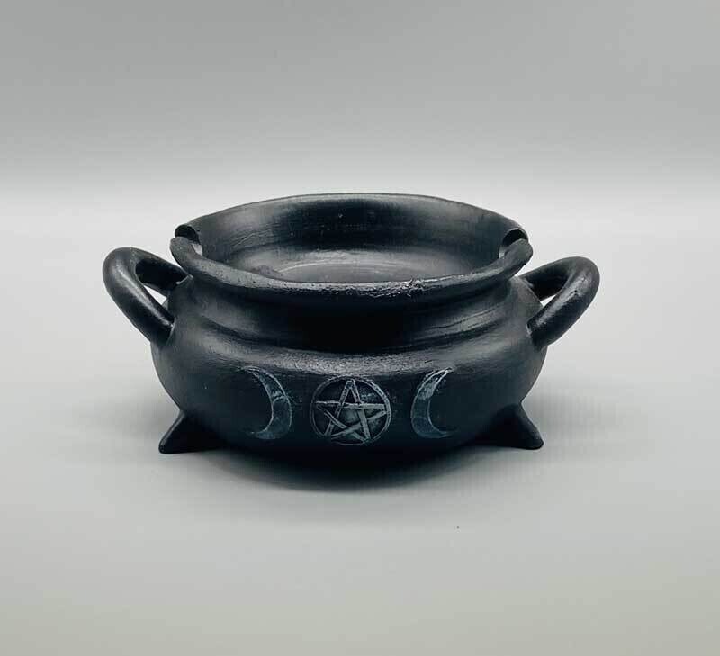 3.75&quot; Cauldron Incense Burner