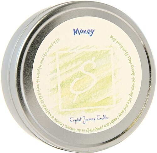 4&quot; Herbal Travel Candle - Money