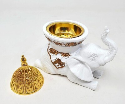 5&quot; Elephant Incense Burner