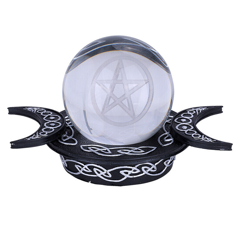 6&quot; CELTIC PENTAGRAM WITH ORB