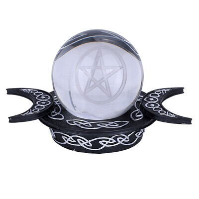 6&quot; CELTIC PENTAGRAM WITH ORB