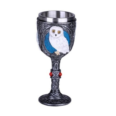 7.25&quot; Owl Goblet