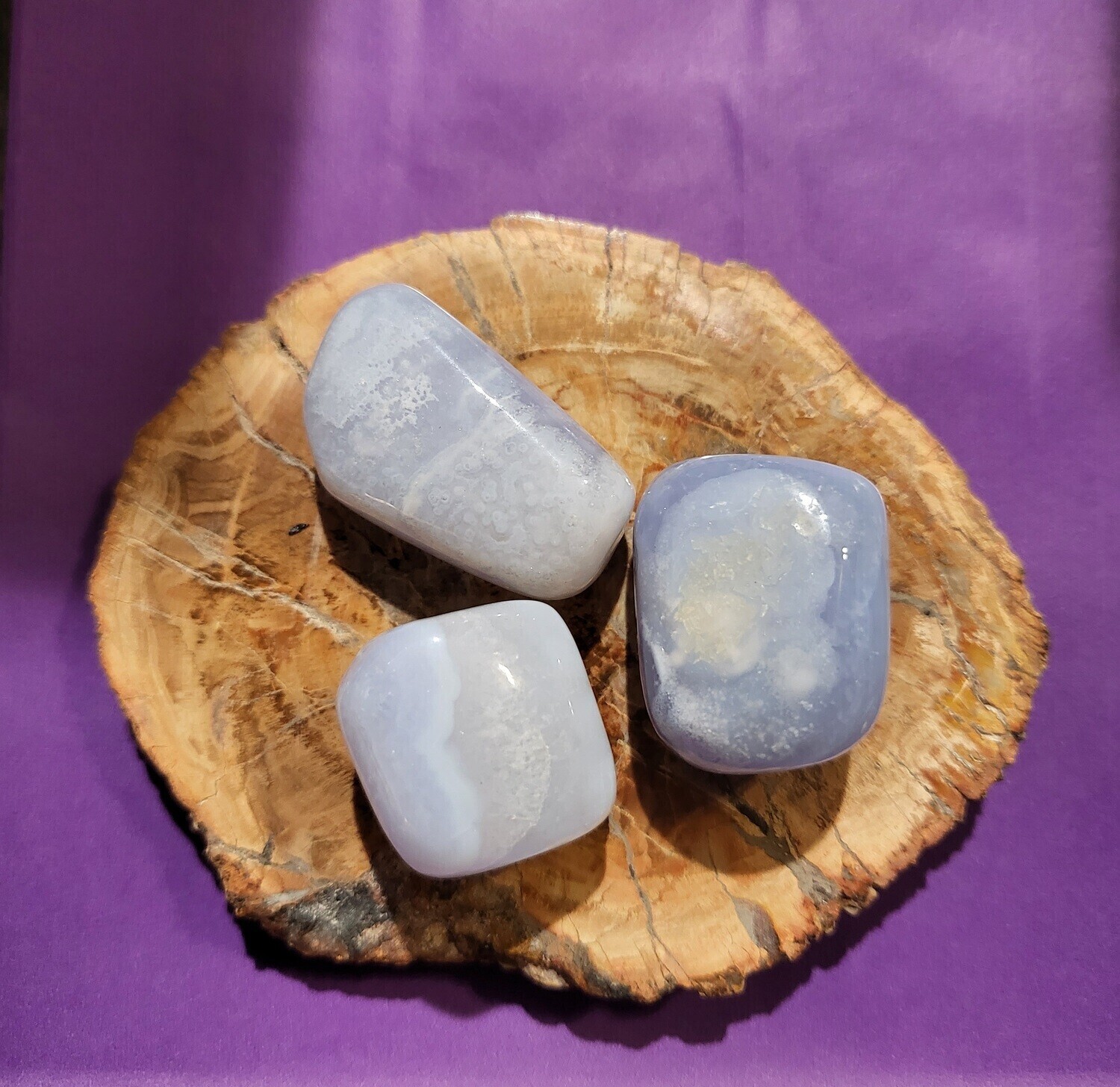 Blue Lace Agate Tumble