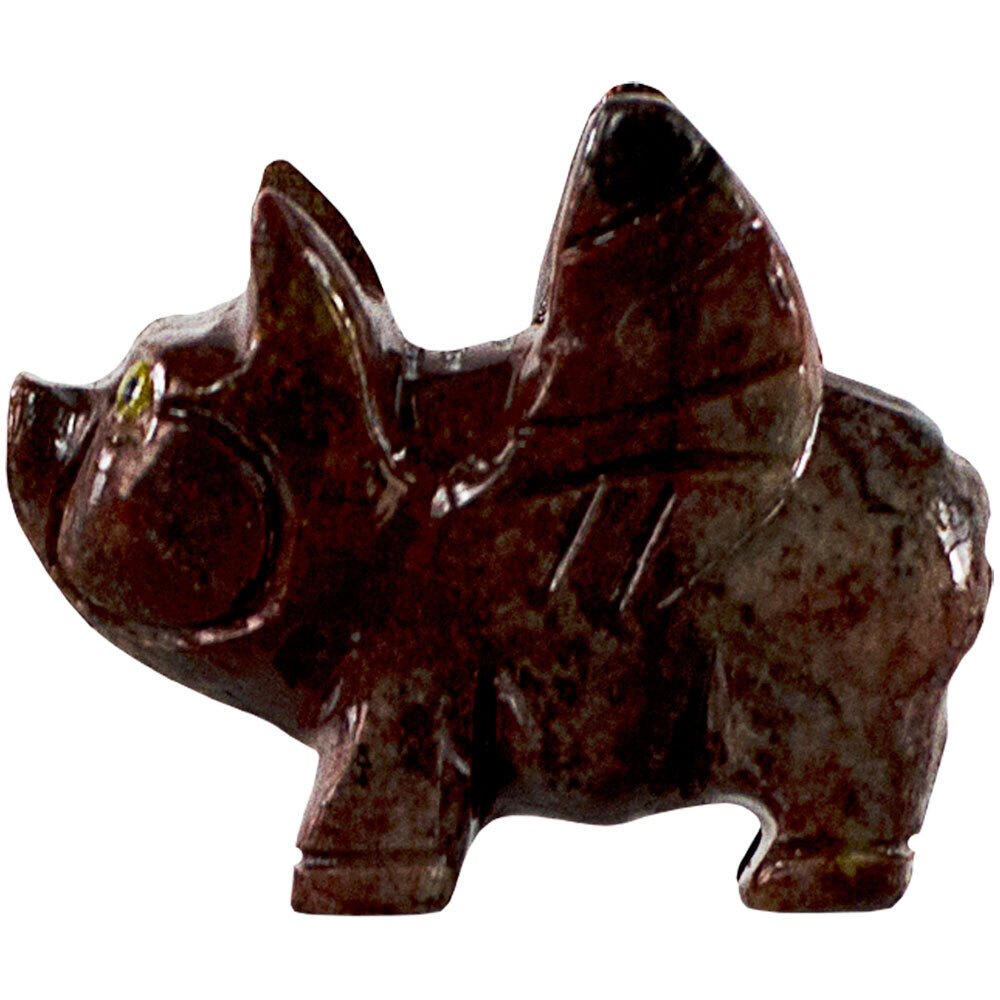 1.5&quot; Angel Pig Spirit Animal