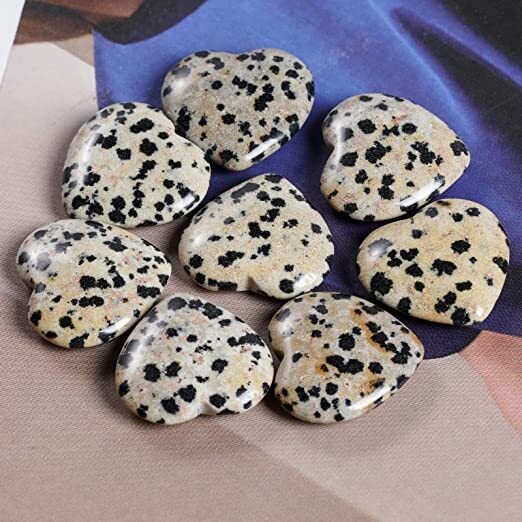 Dalmatian 0.75&quot; Mini Heart