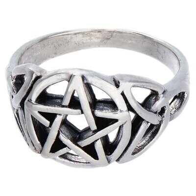 Size 13 Basic Pentacle Ring